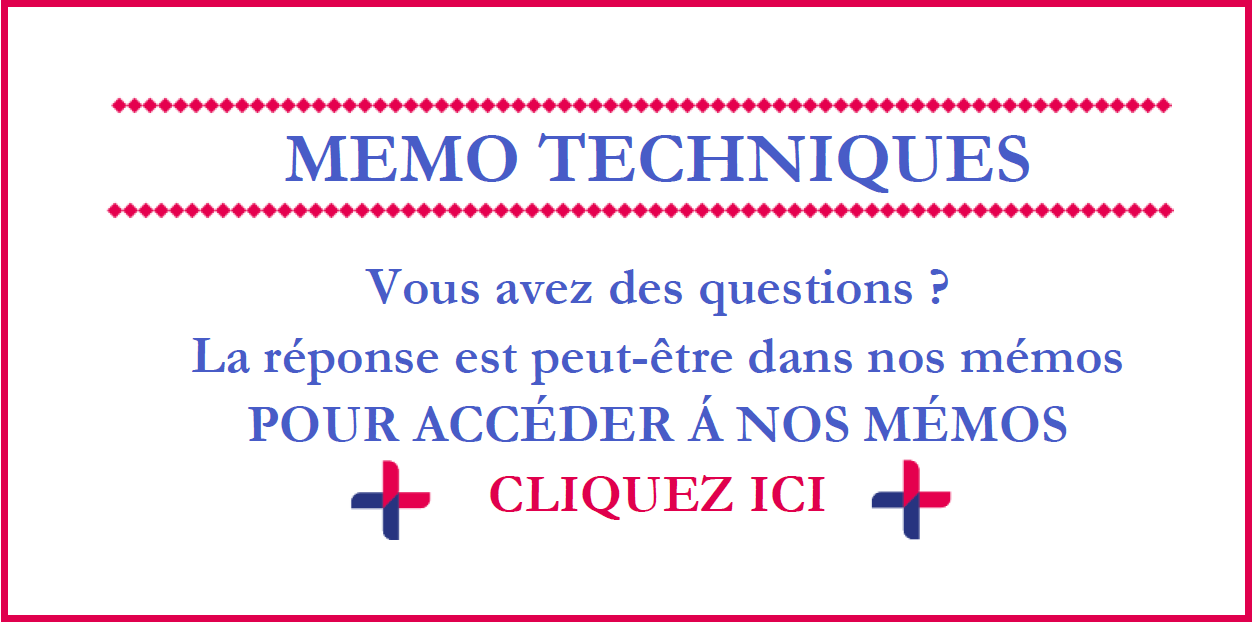 Nos mémos techniques